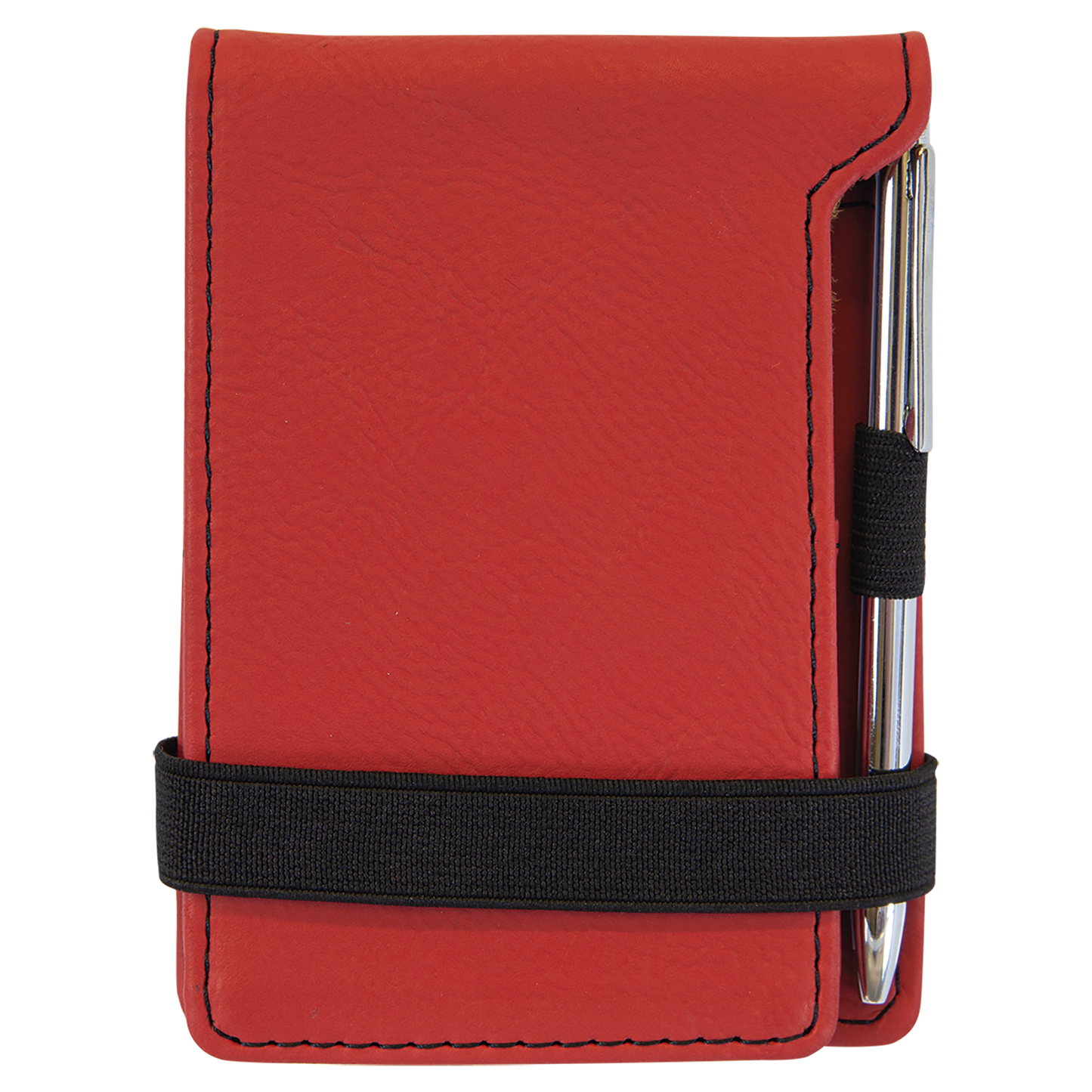 3 1/4" x 4 3/4" Leather Mini Notepad with Pen
