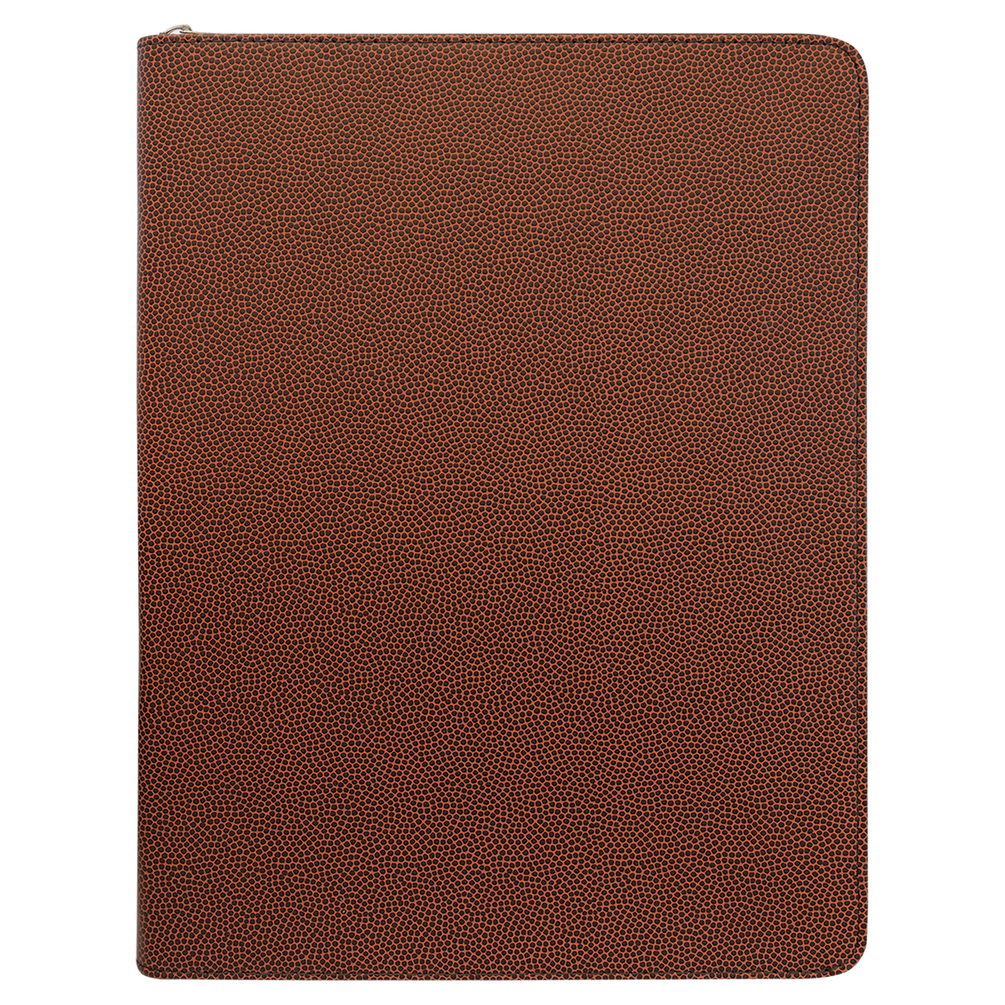 Football w/ Zipper leather portfolio with notepad
