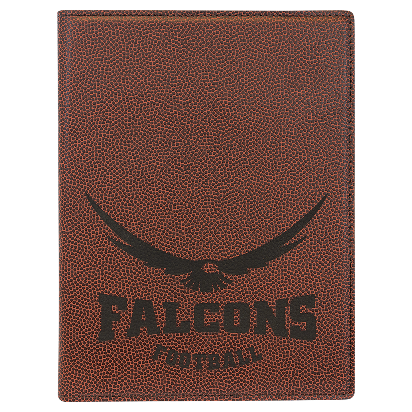 Football Leather Small Portfolio with Notepad