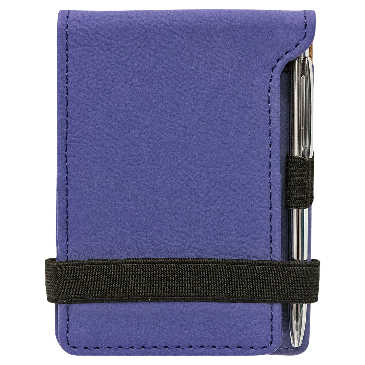 3 1/4" x 4 3/4" Leather Mini Notepad with Pen