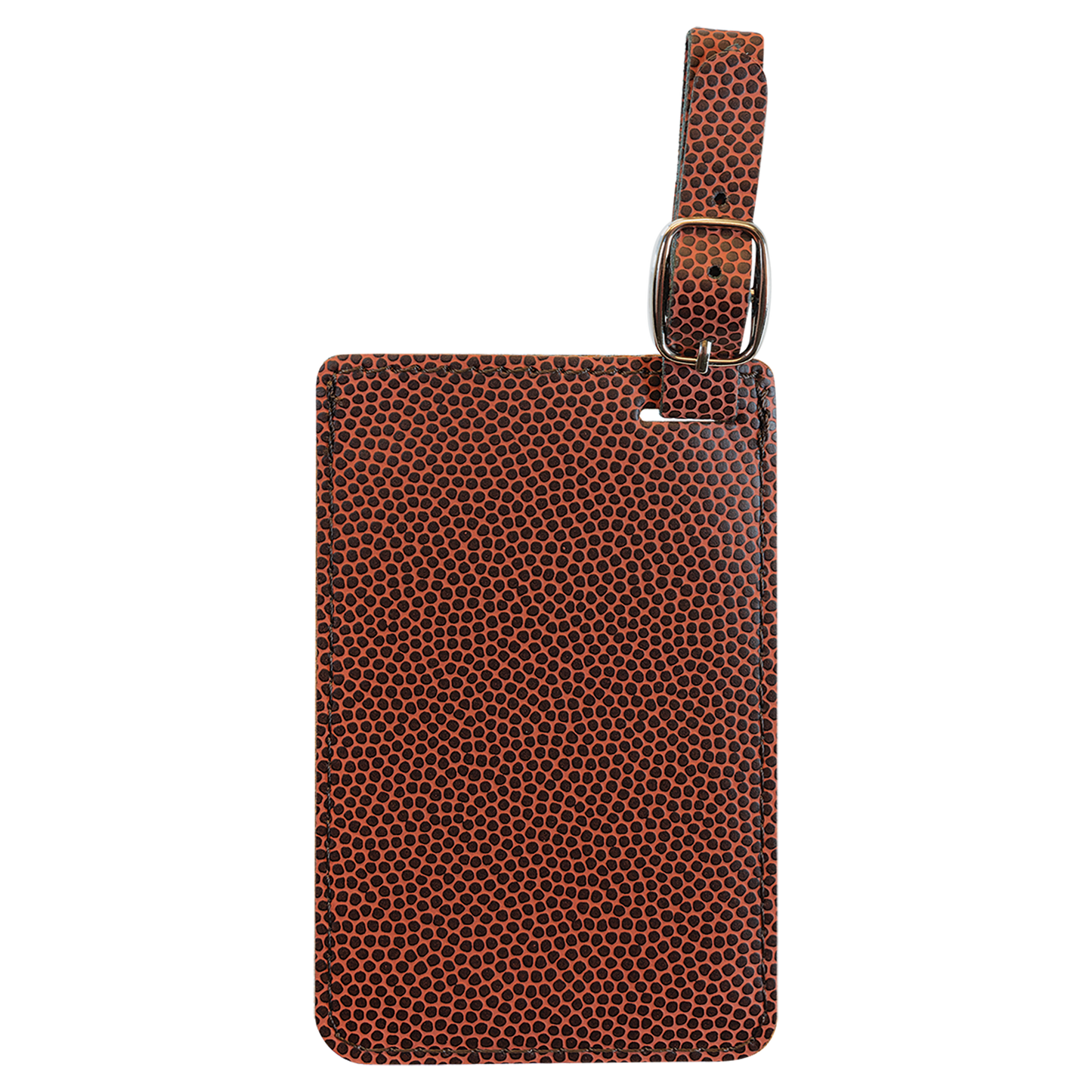 Football Leather Luggage Tag
