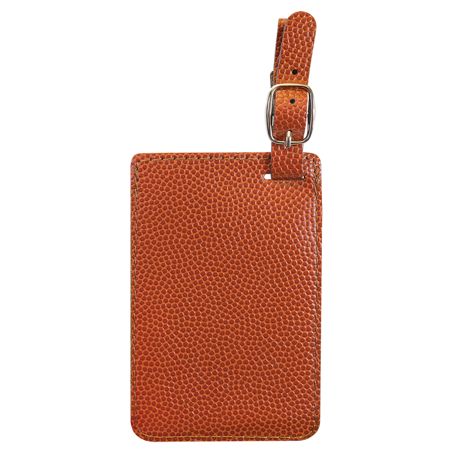 Basketball Leather Luggage Tag
