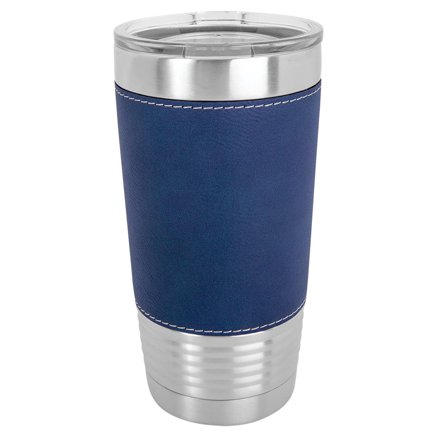 20oz Leatherette Tumbler with Clear Lid