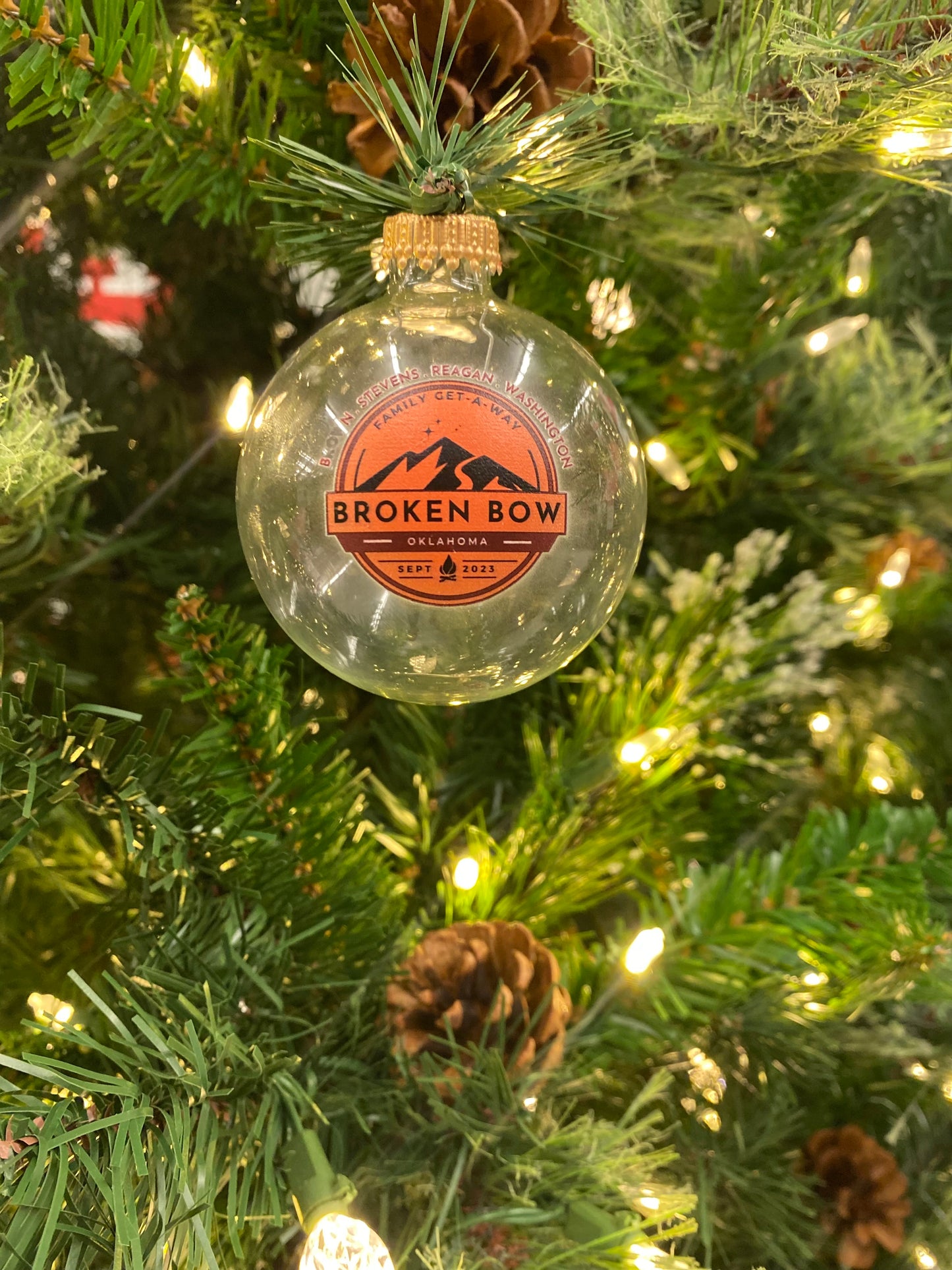 Logo Ornaments - 2 sided