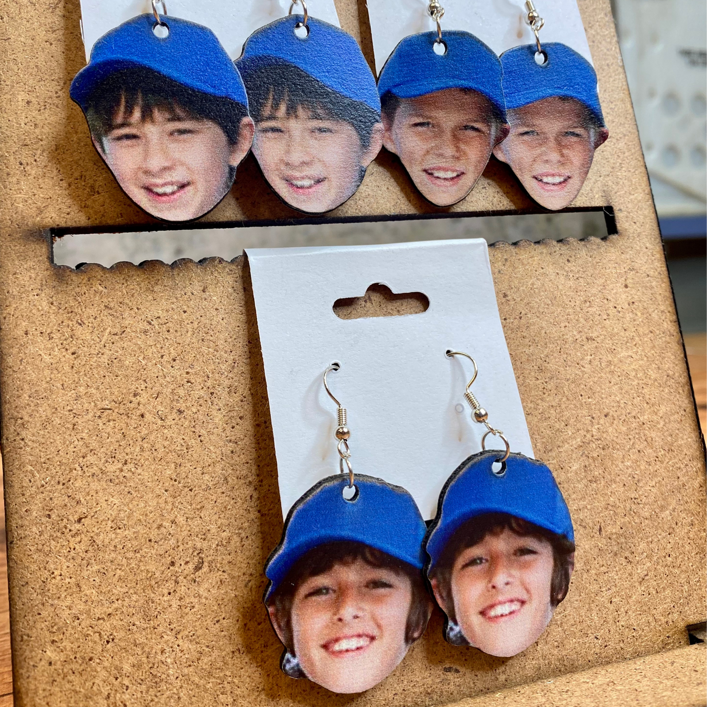 Custom Face Earrings