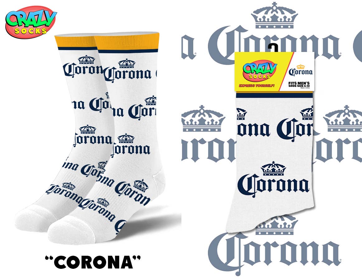 Corona Gold - Mens Crew Folded