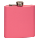 6 oz. Powder Coated Stainless Steel Flask