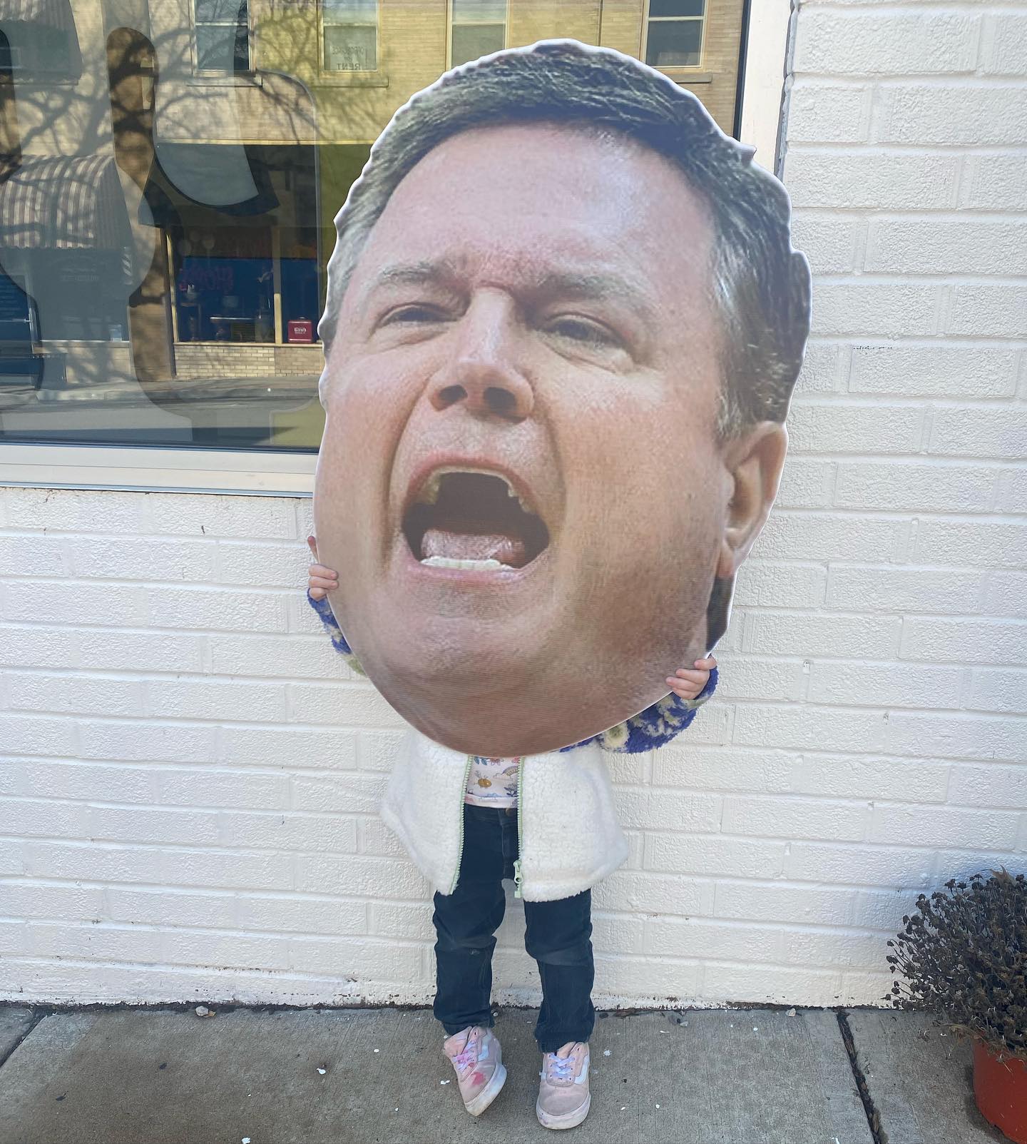 Big Head Cutout