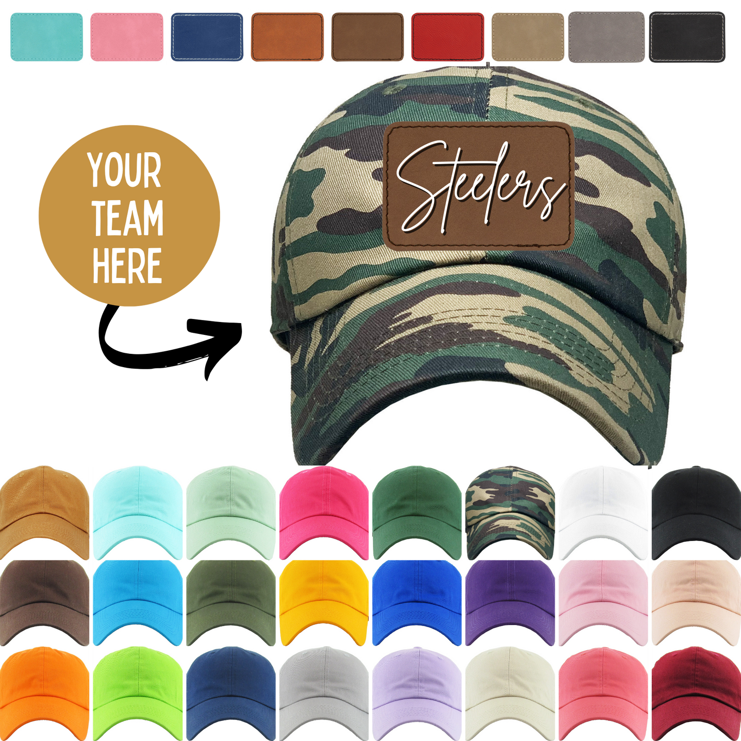 Dad Hat - Custom Team