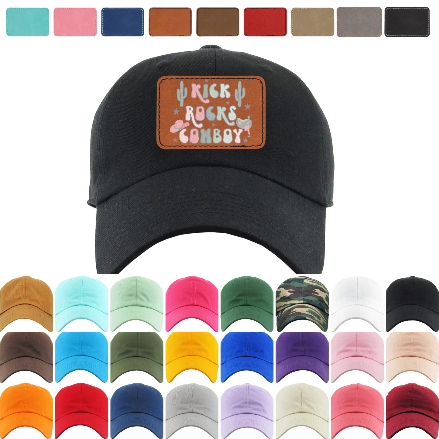 Dad Hat - Kick Rocks Cowboy