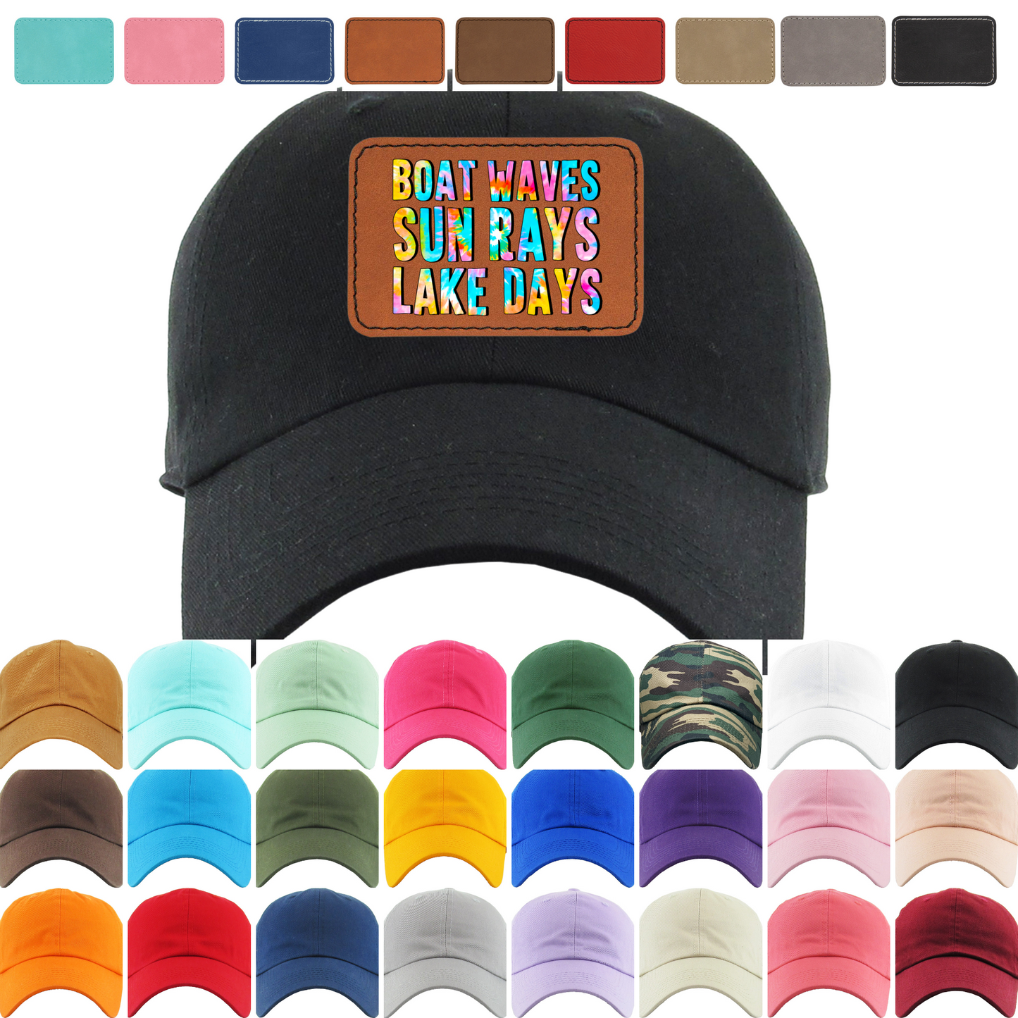 Dad Hat - Boatwaves and Sunrays