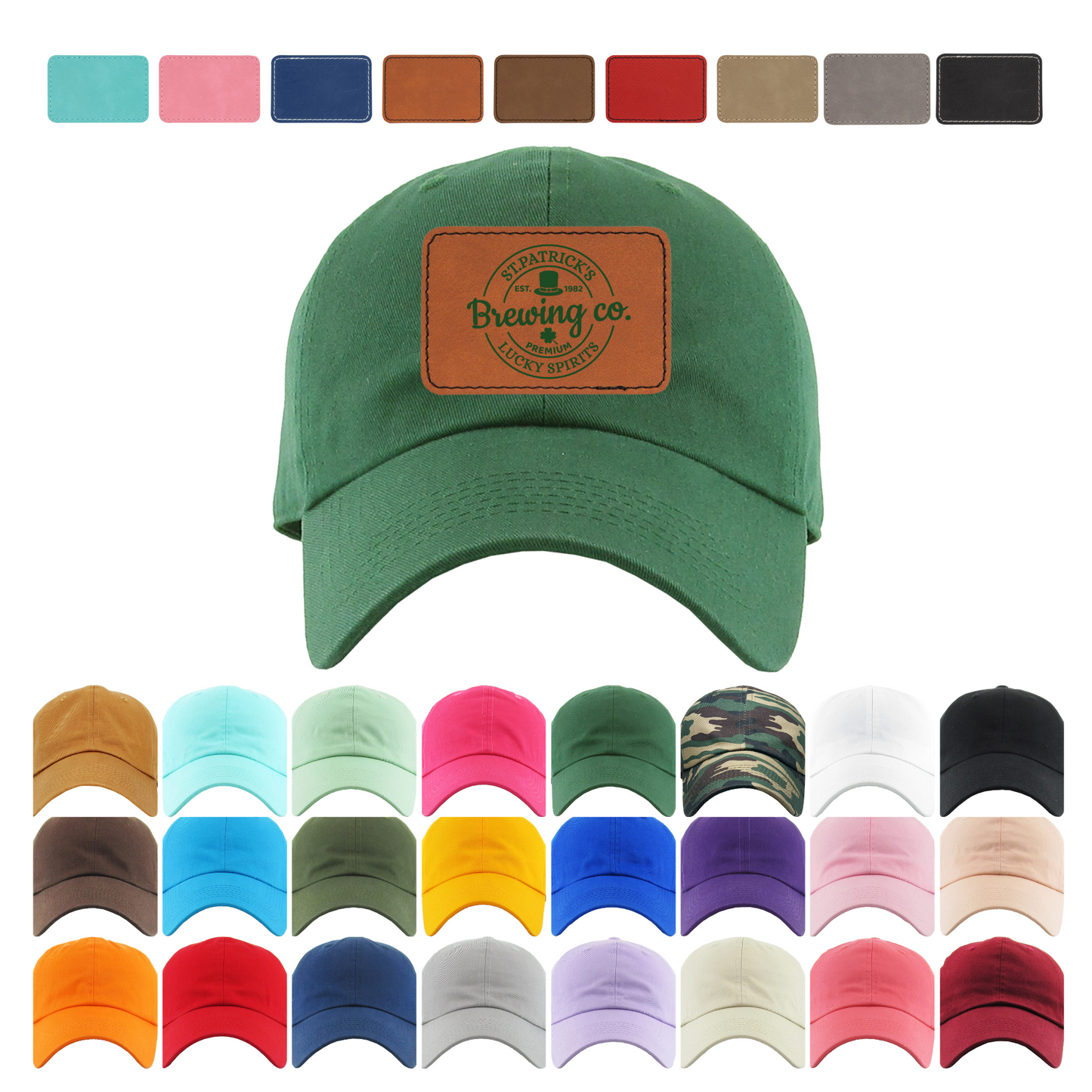 Dad Hat - St. Patty Brewing Co. Rectangle Patch