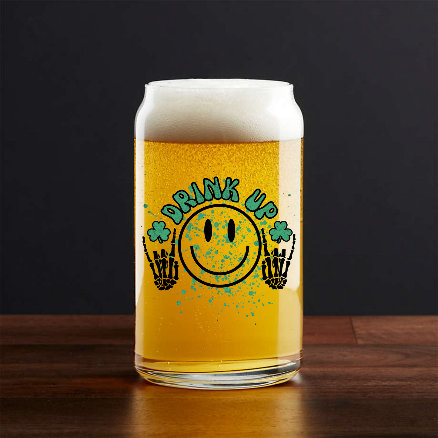 Glass Can - St. Pattys Drink Up