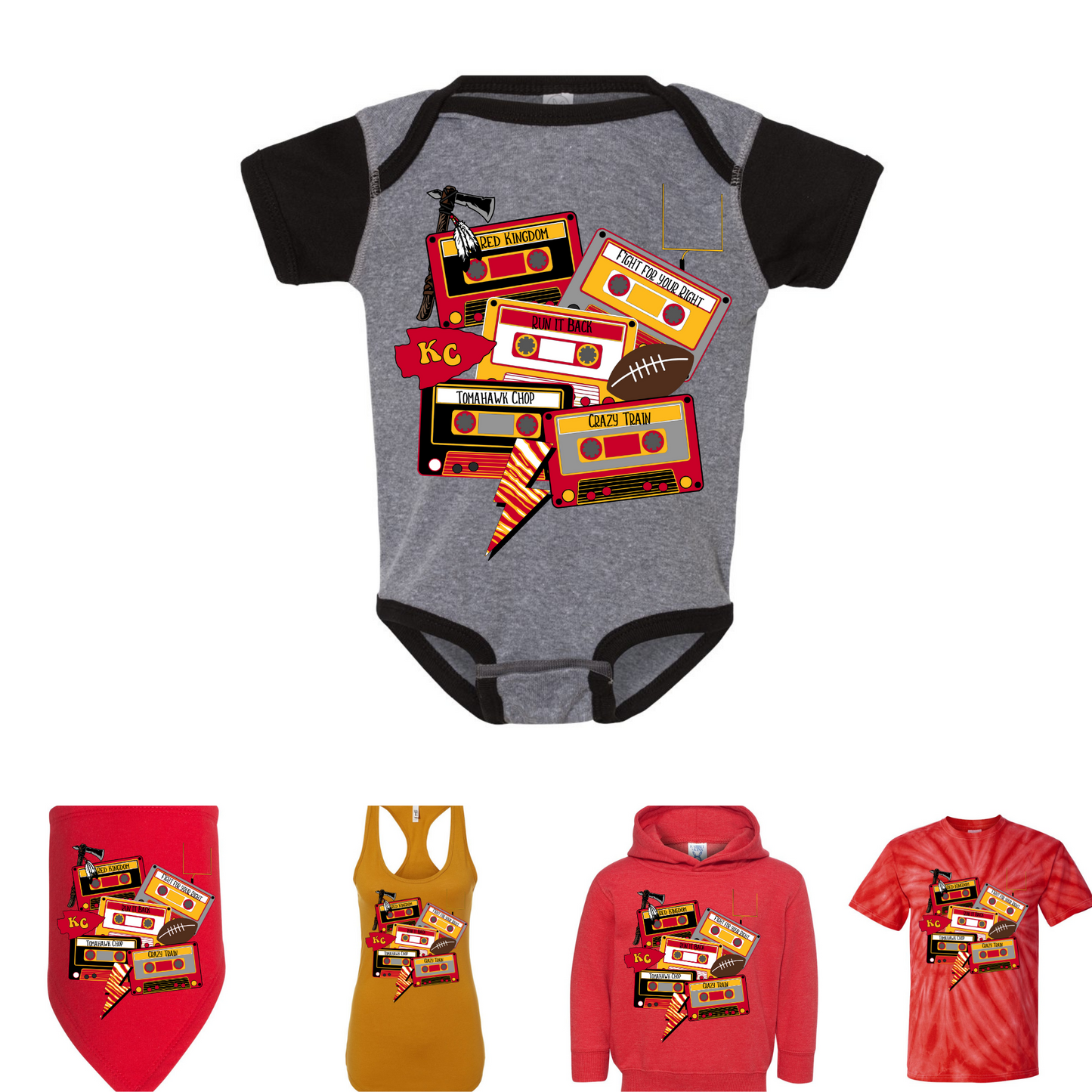 KC Retro Mixed Tapes