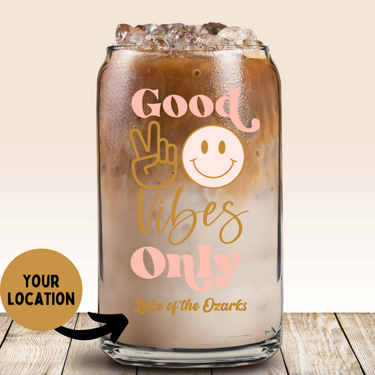 Glass Can - Good Vibes Only