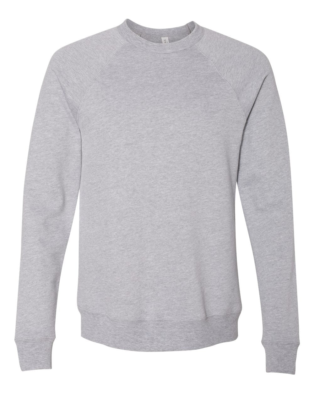 Bella Canvas Unisex Fleece Raglan Crewneck Sweatshirt