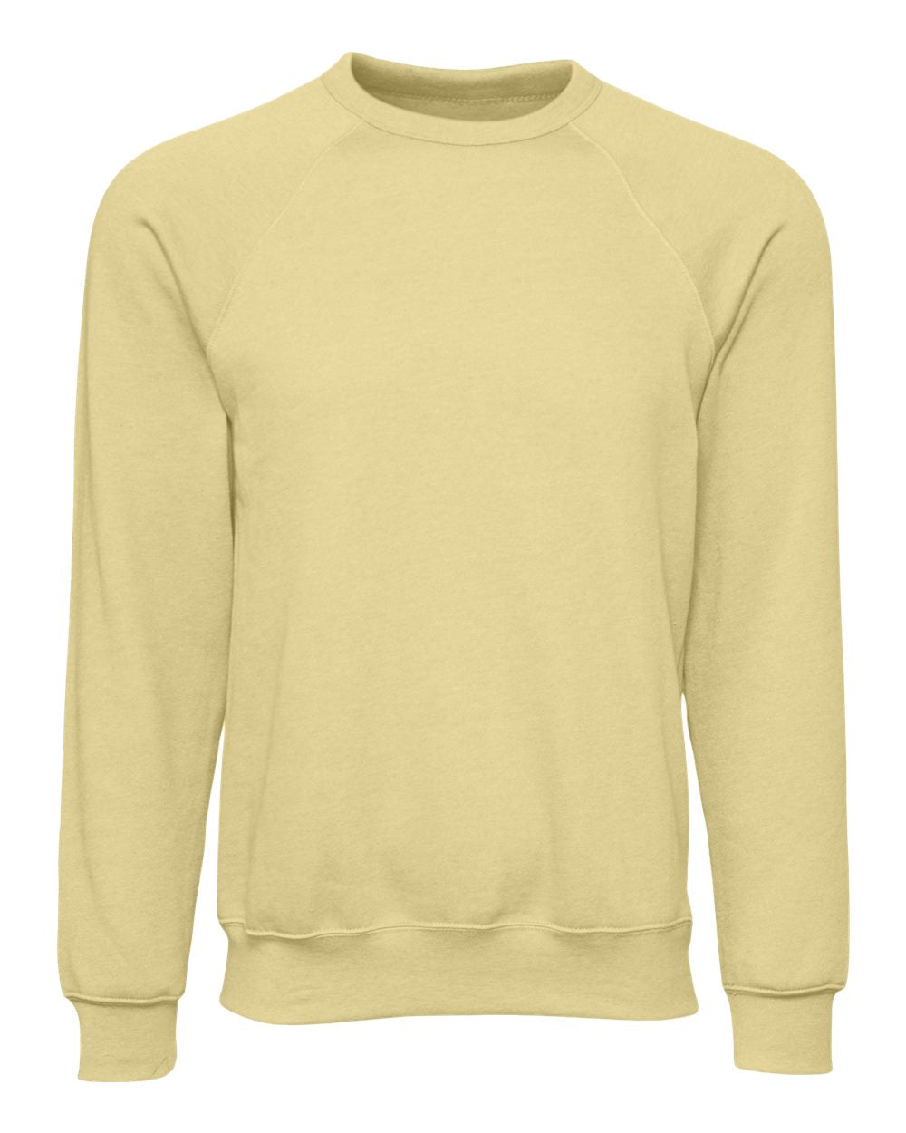 Bella Canvas Unisex Fleece Raglan Crewneck Sweatshirt