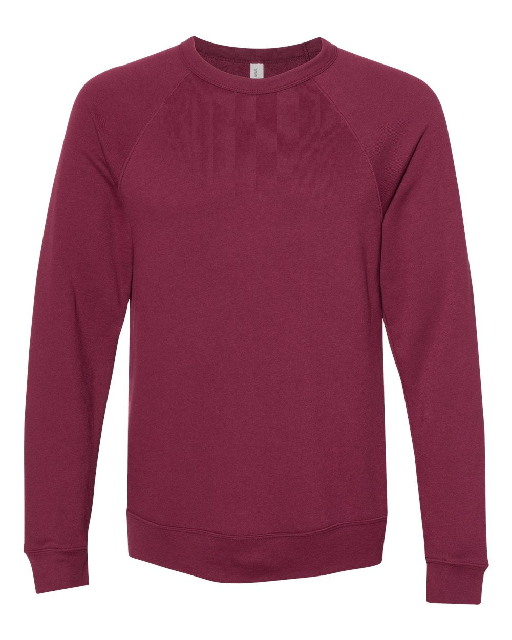 Bella Canvas Unisex Fleece Raglan Crewneck Sweatshirt