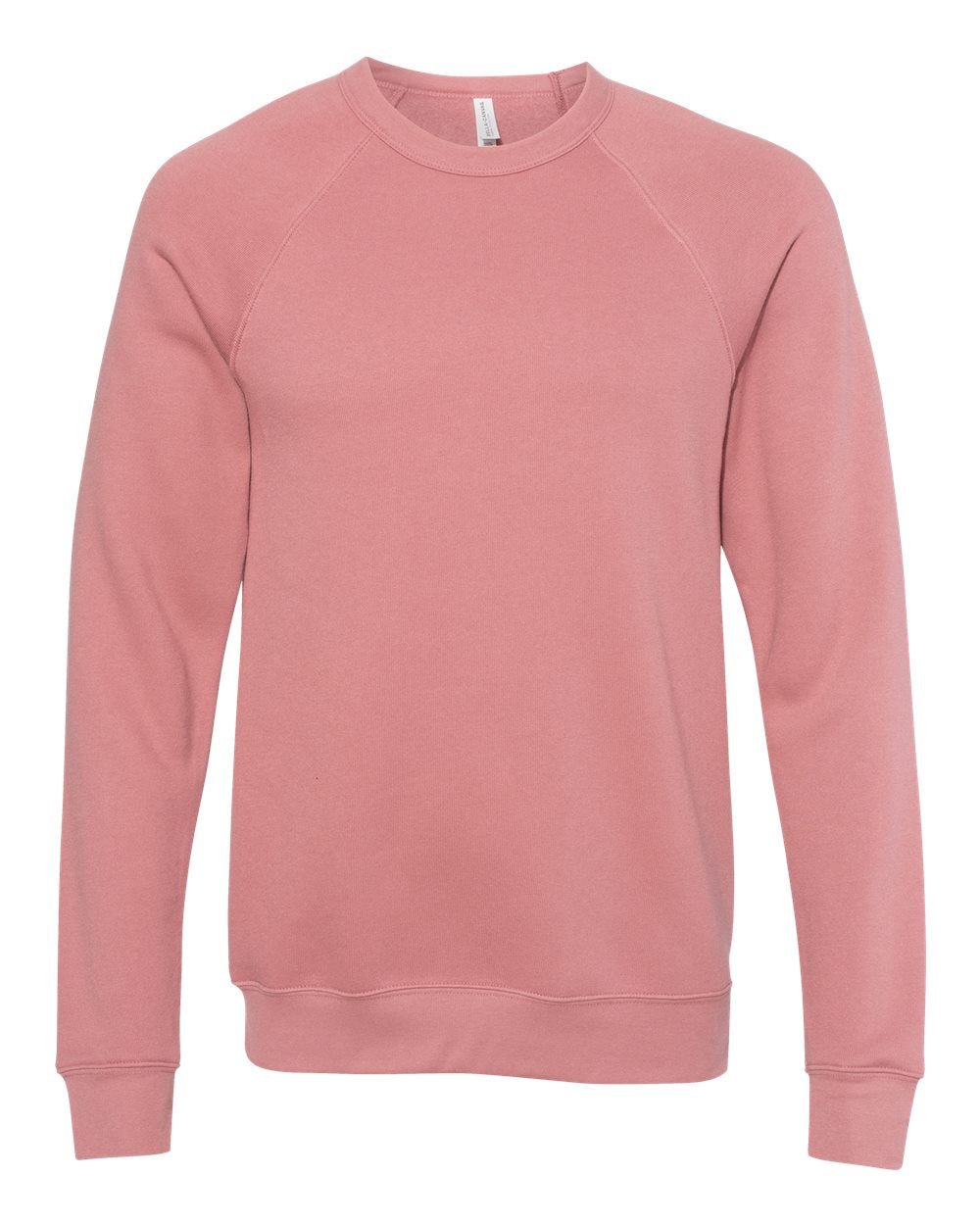 Bella Canvas Unisex Fleece Raglan Crewneck Sweatshirt