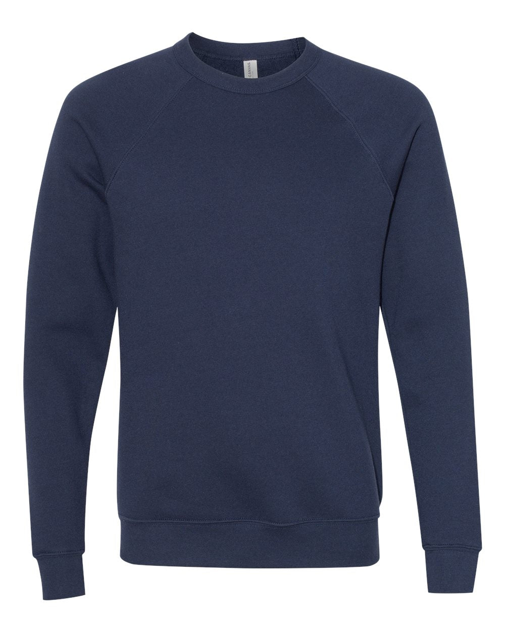 Bella Canvas Unisex Fleece Raglan Crewneck Sweatshirt