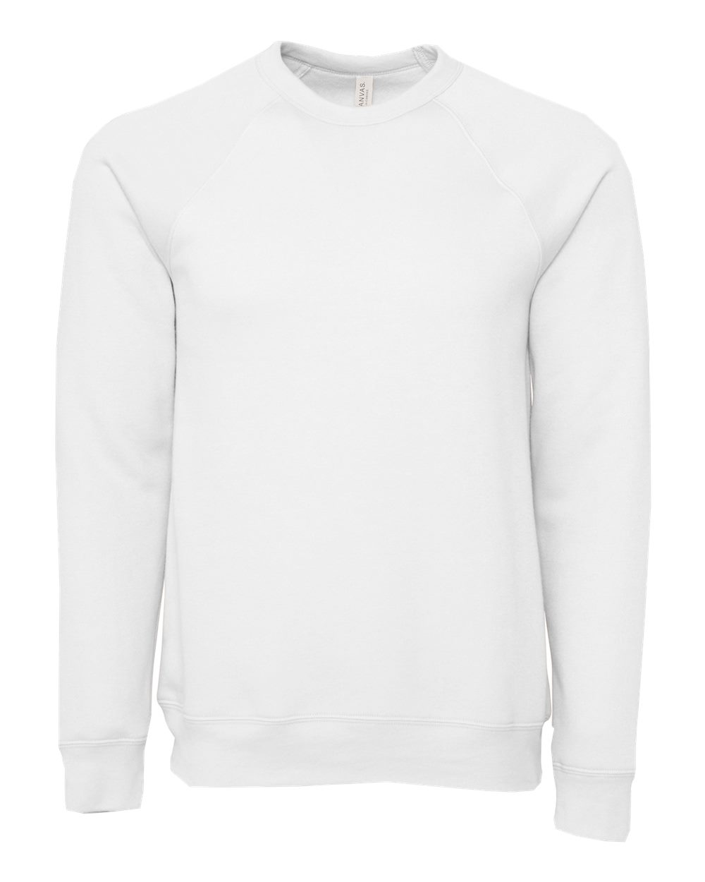 Bella Canvas Unisex Fleece Raglan Crewneck Sweatshirt