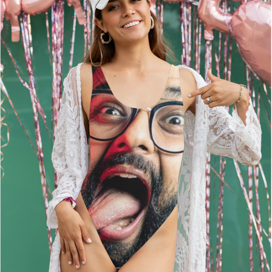 Swimsuit REALLY Big Face