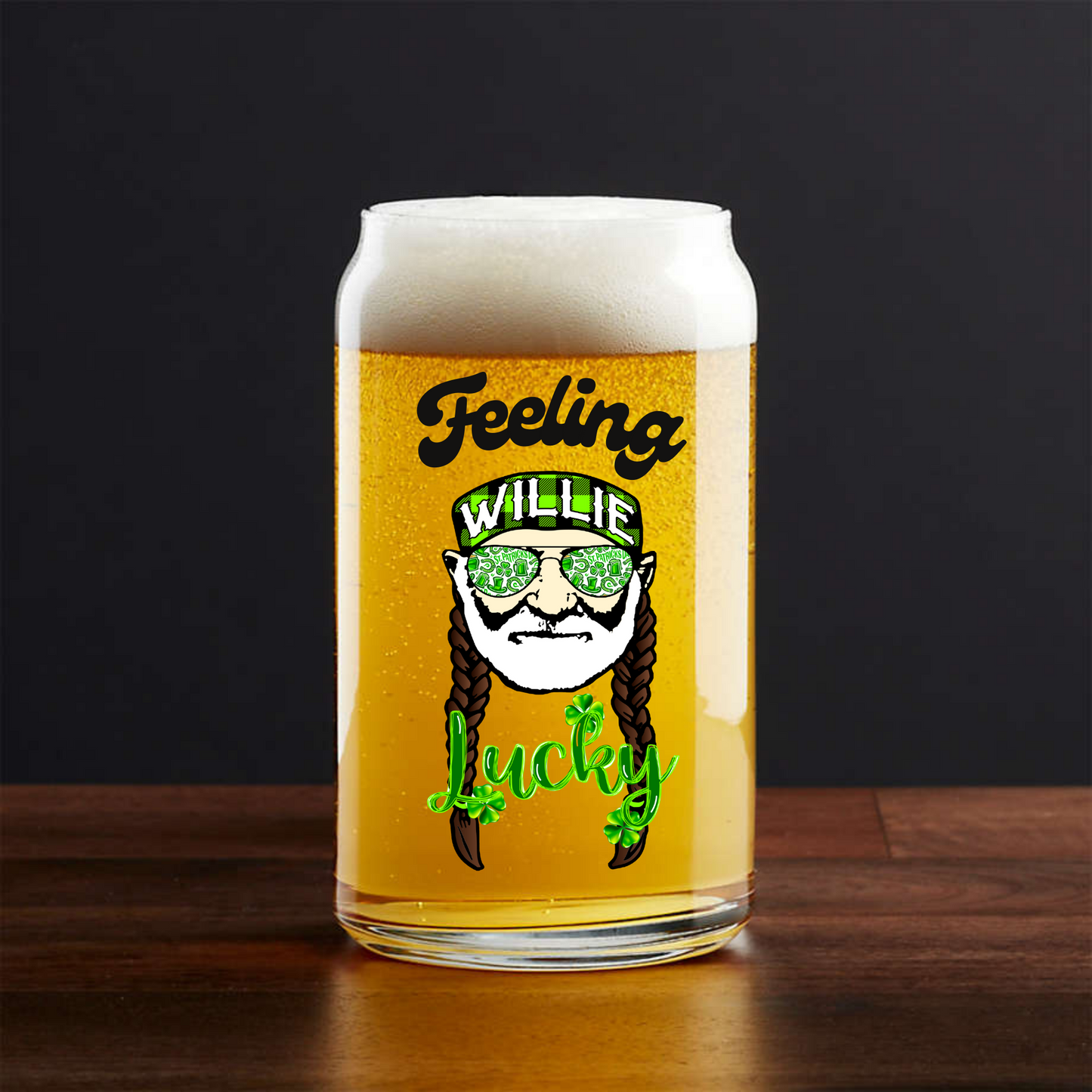 Glass Can - St. Pattys Willie Lucky