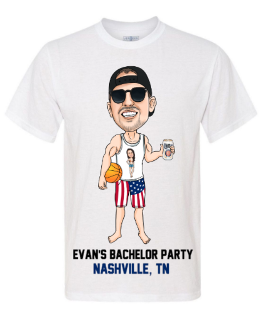 Custom Caricature T-Shirt