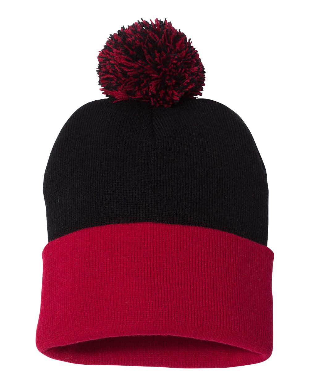 Sportsman Cuffed PomPom Beanie