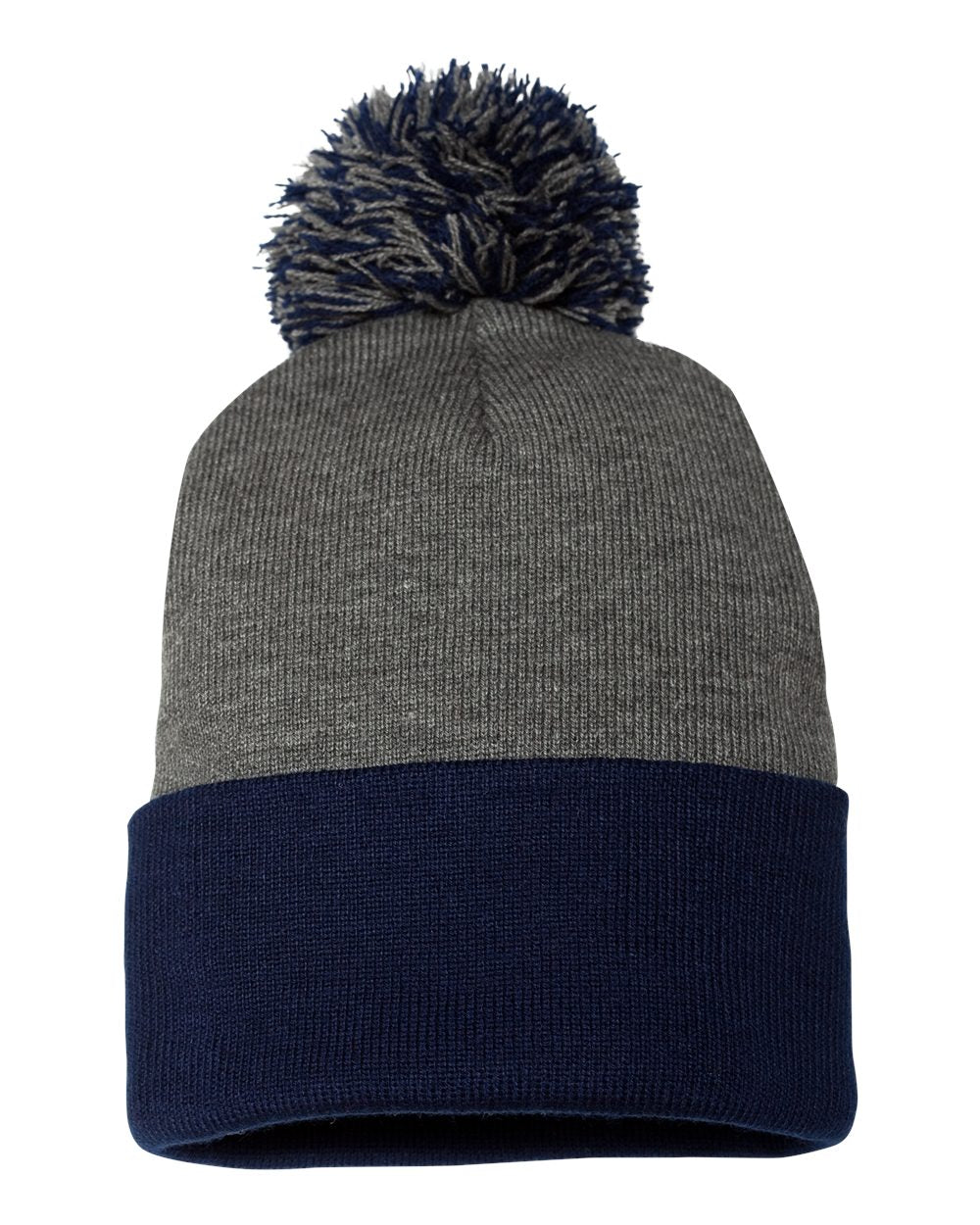 Sportsman Cuffed PomPom Beanie