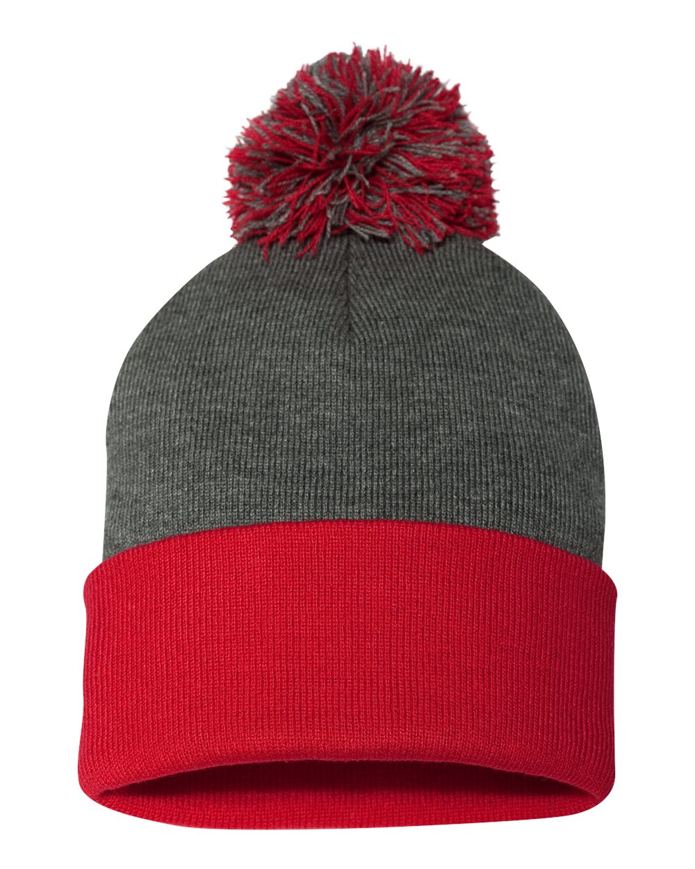 Sportsman Cuffed PomPom Beanie