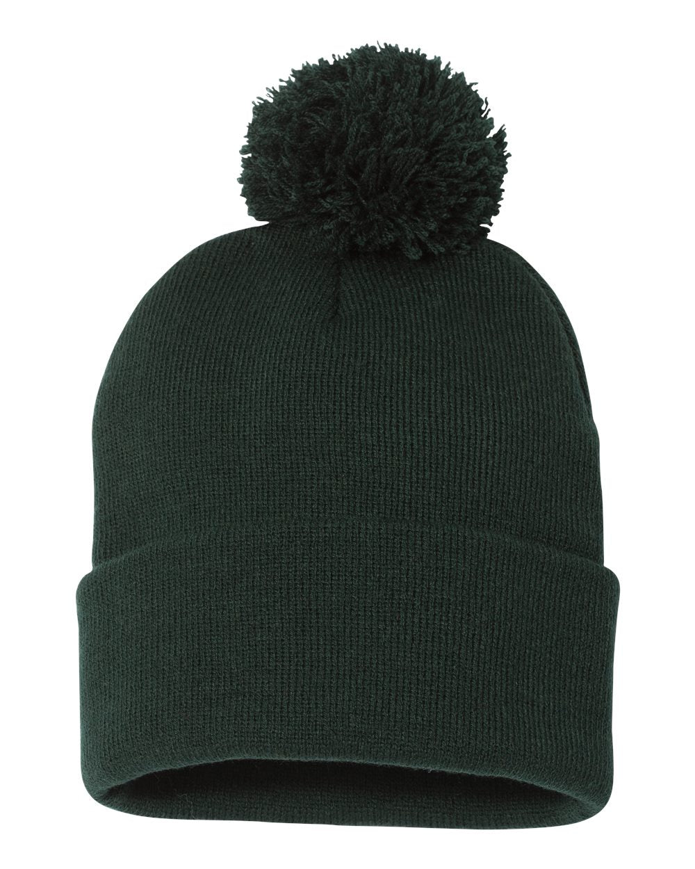 Sportsman Cuffed PomPom Beanie