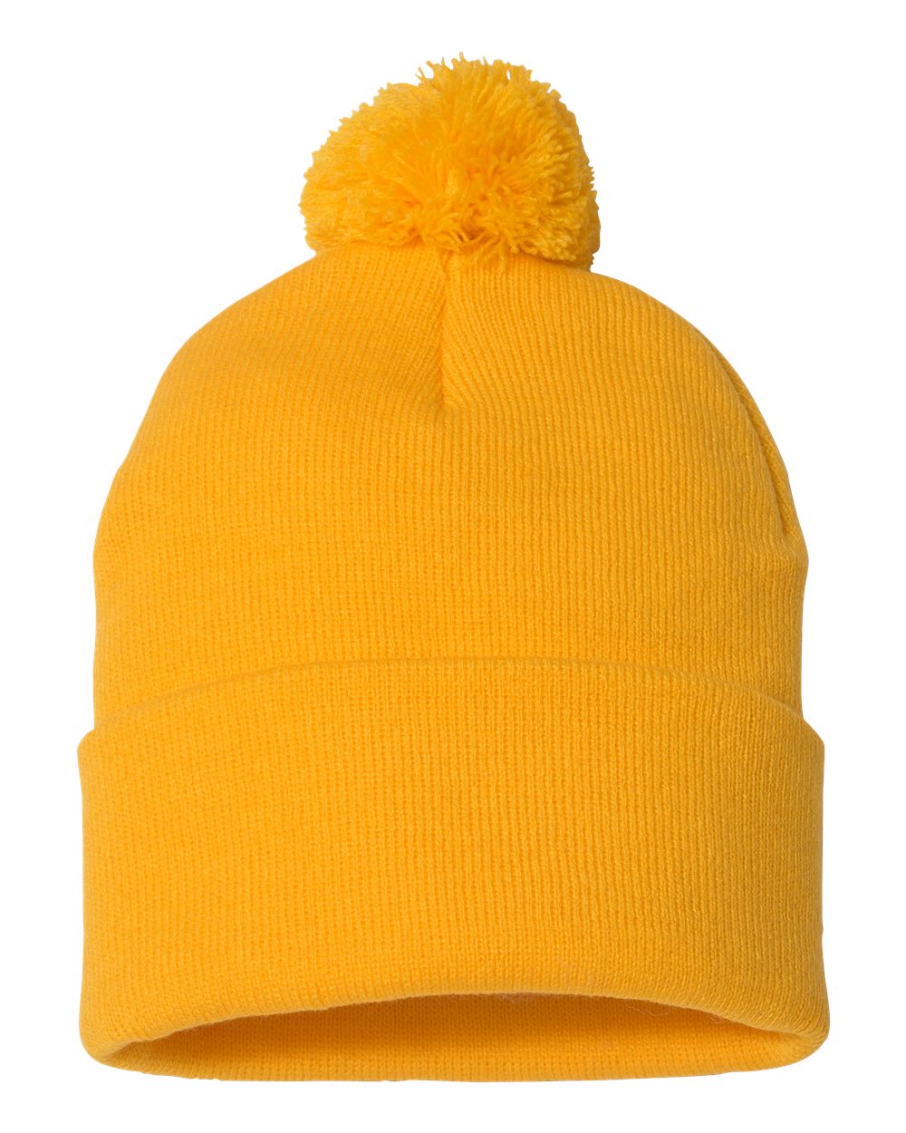 Sportsman Cuffed PomPom Beanie