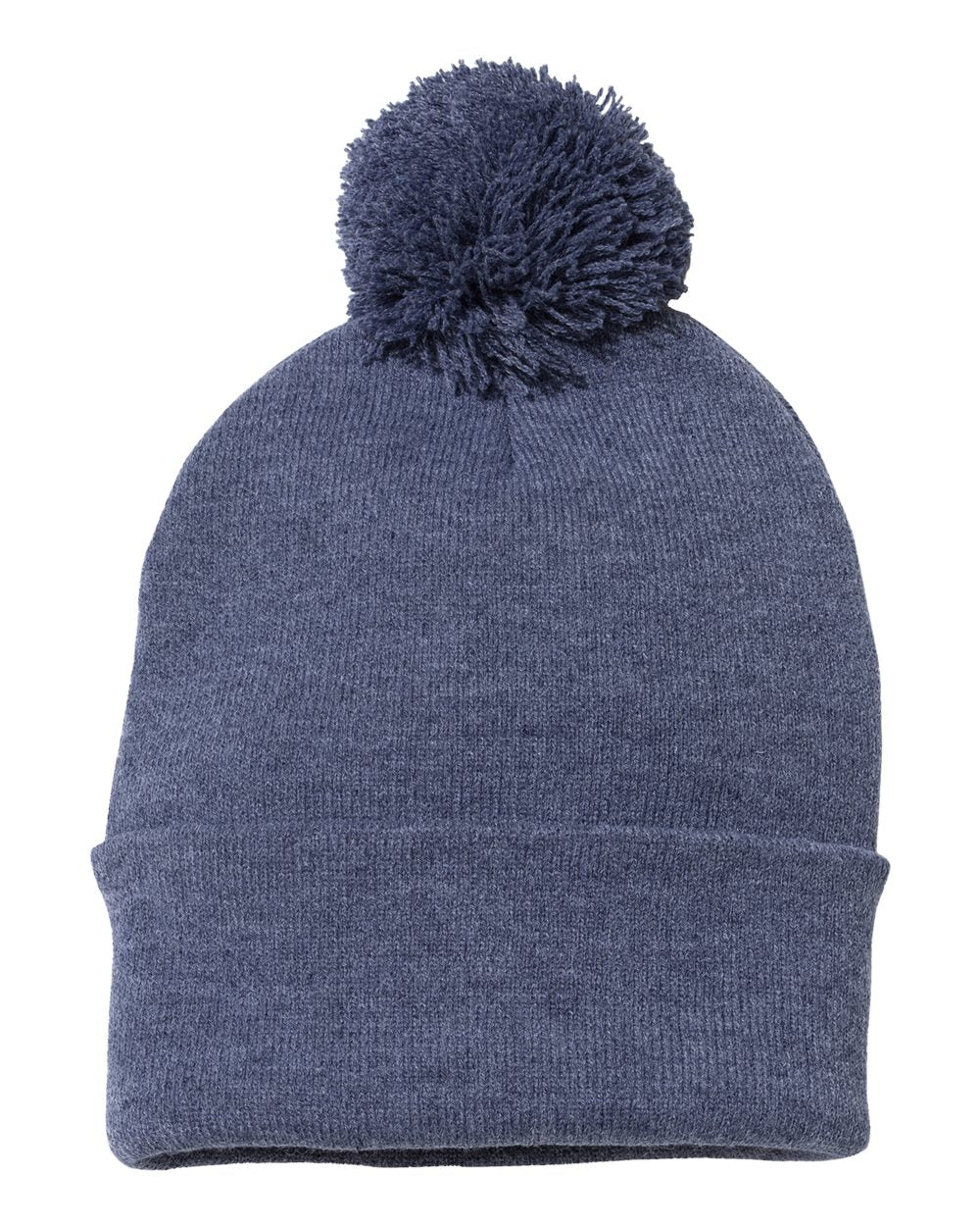 Sportsman Cuffed PomPom Beanie