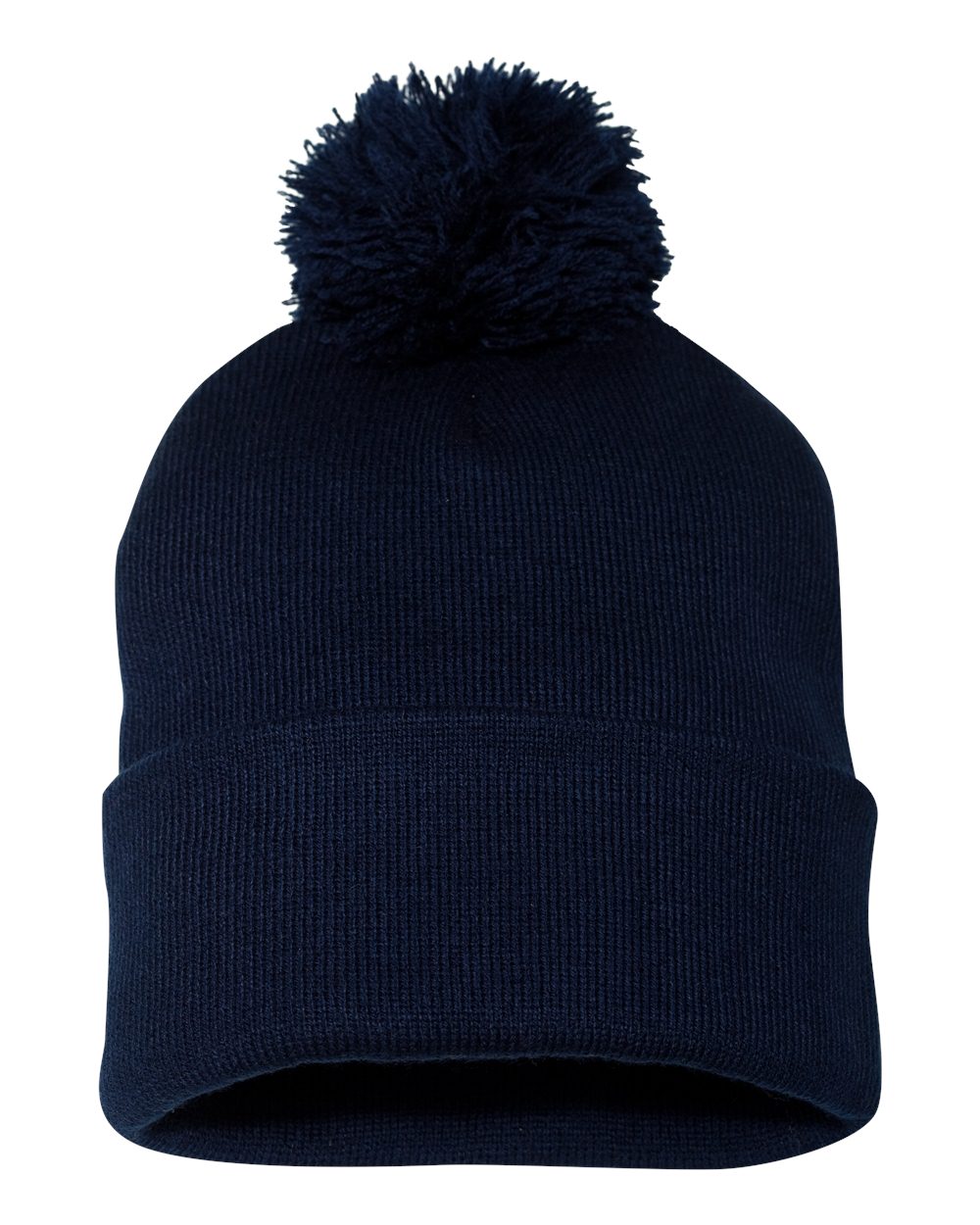 Sportsman Cuffed PomPom Beanie