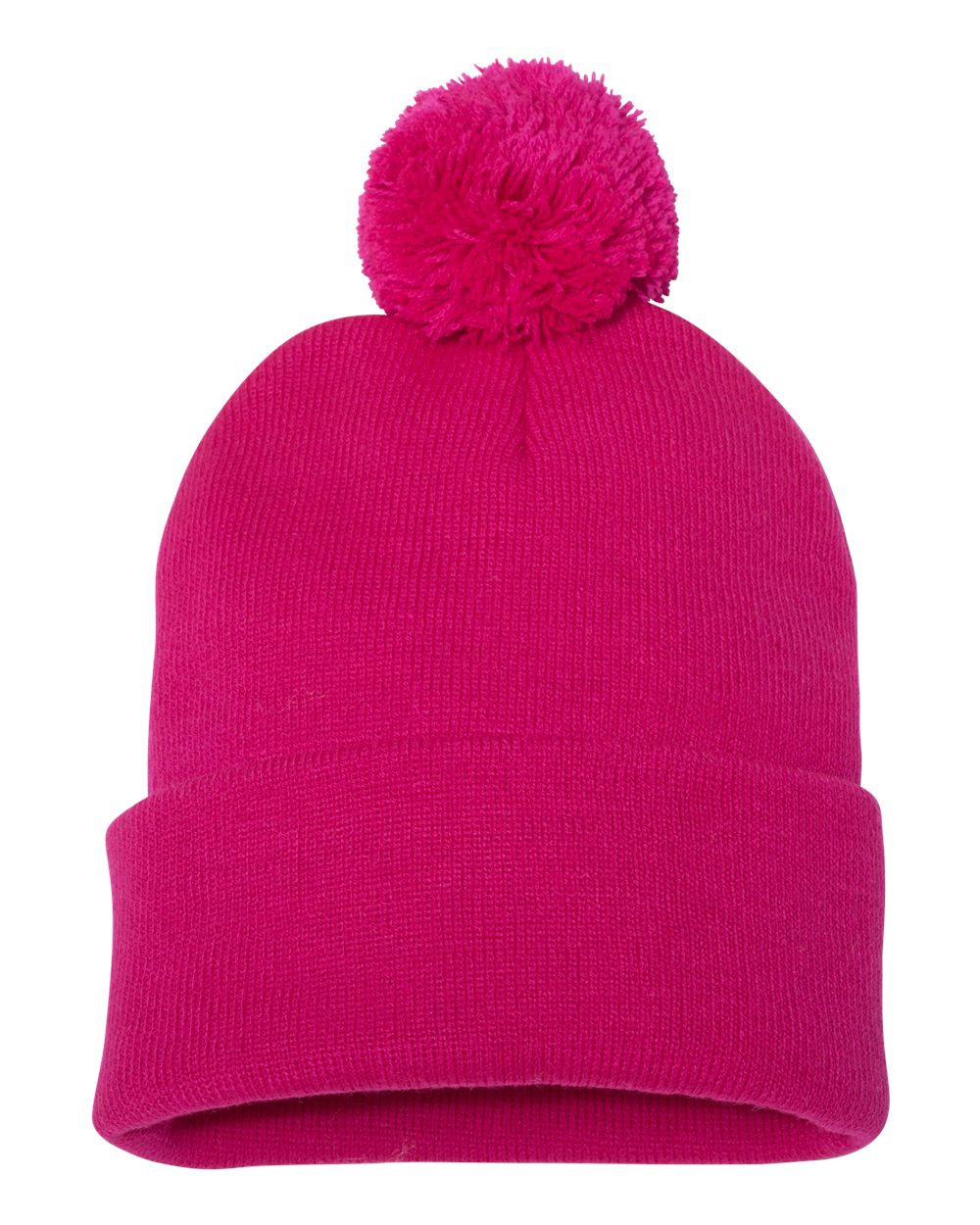 Sportsman Cuffed PomPom Beanie