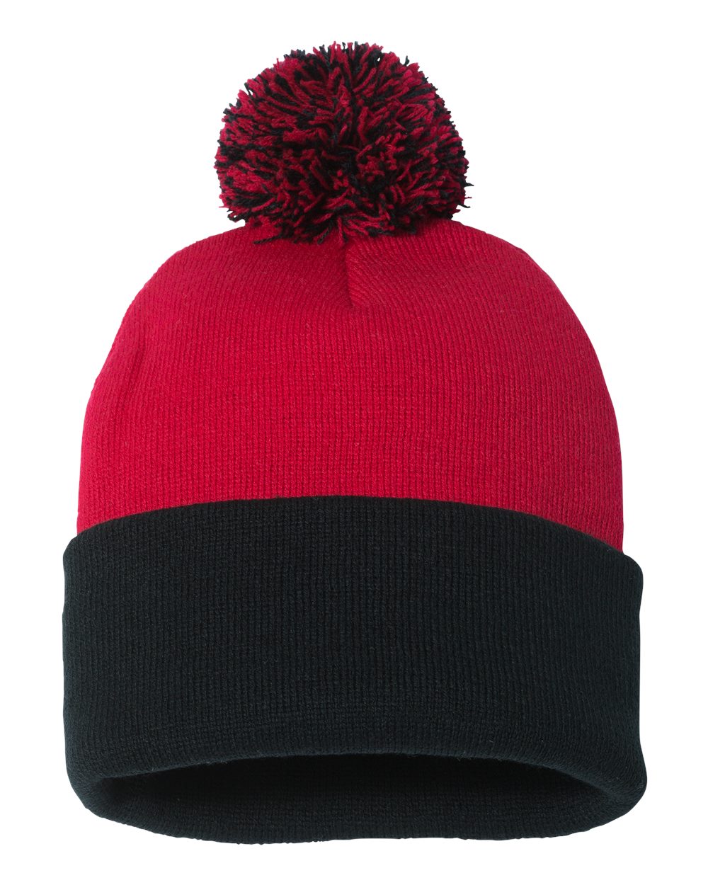 Sportsman Cuffed PomPom Beanie