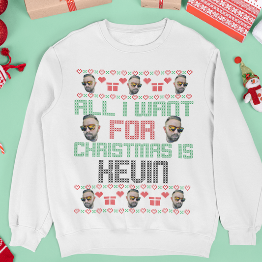 Christmas Sweatshirt- All I Want for Christmas