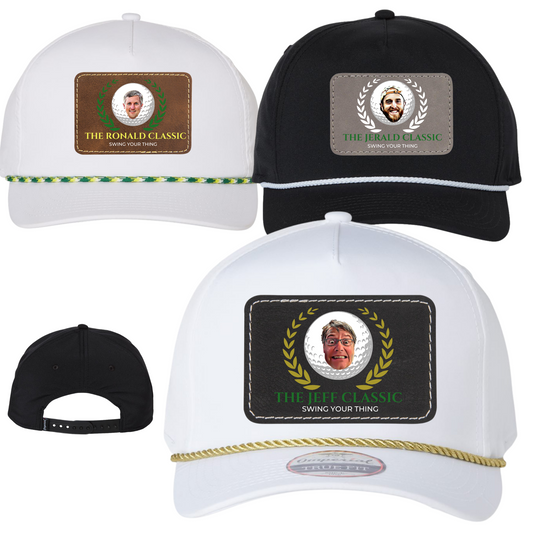 Snapback Hats - Custom Pic Square Patch