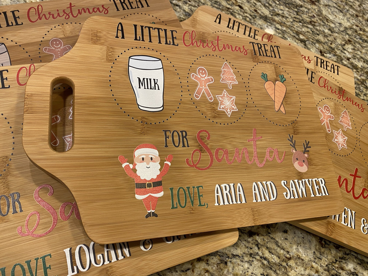Santa Cookie Tray