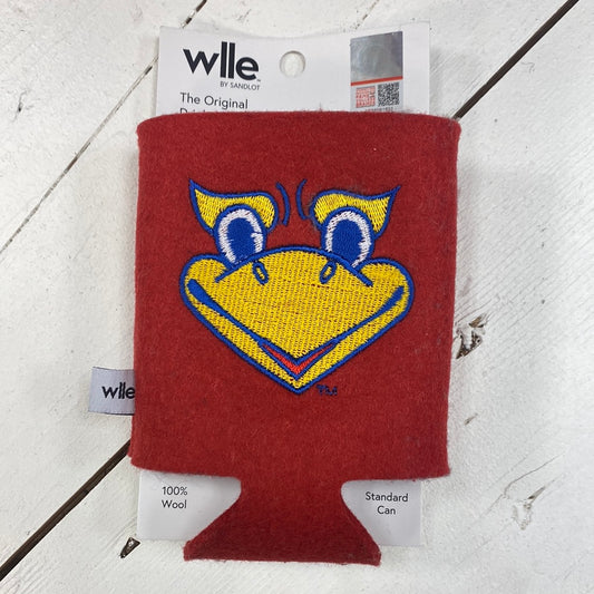 Wlle drink sweater jayhawk red