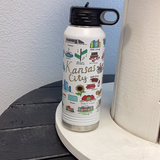 Kc icon water bottle