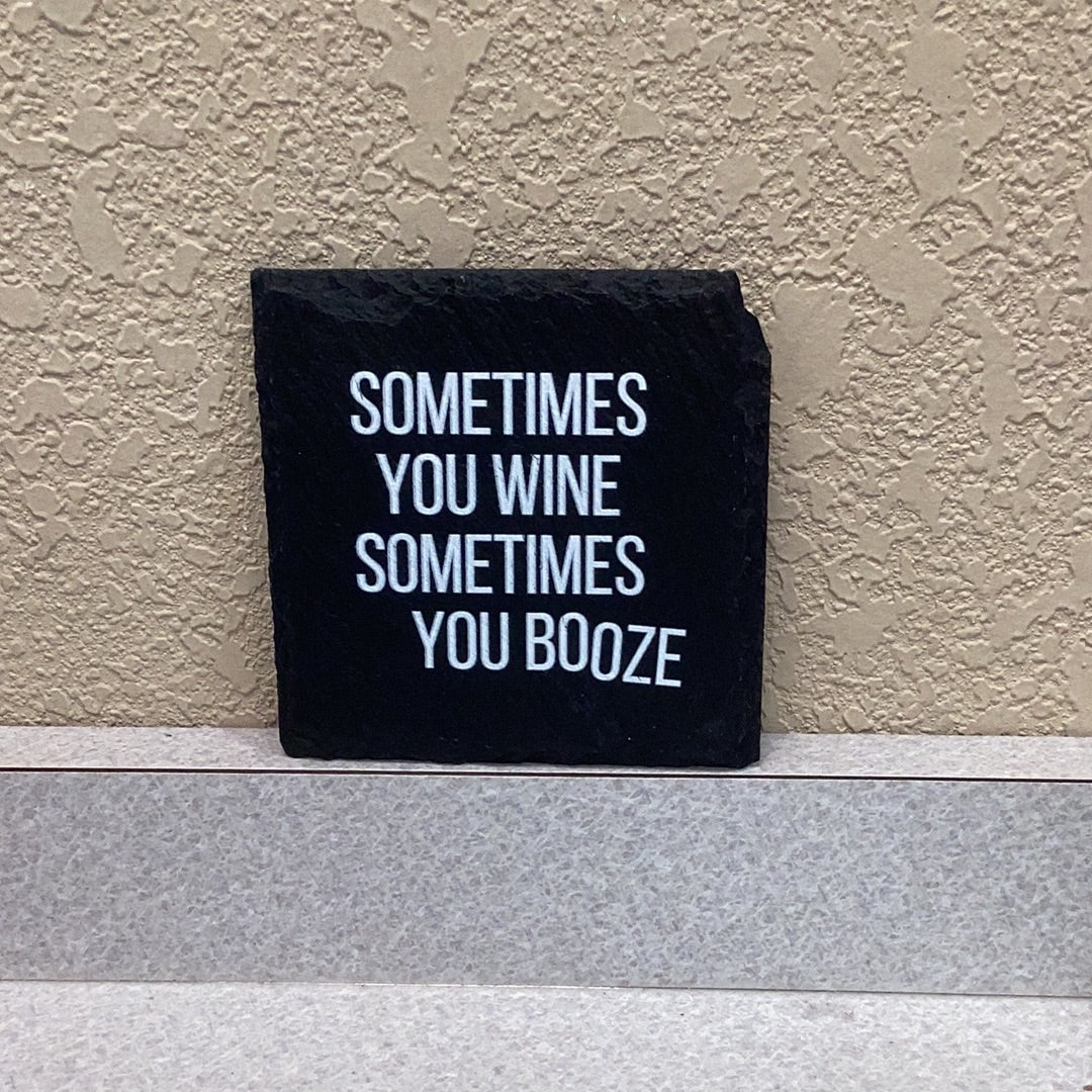 Funny quote coasters