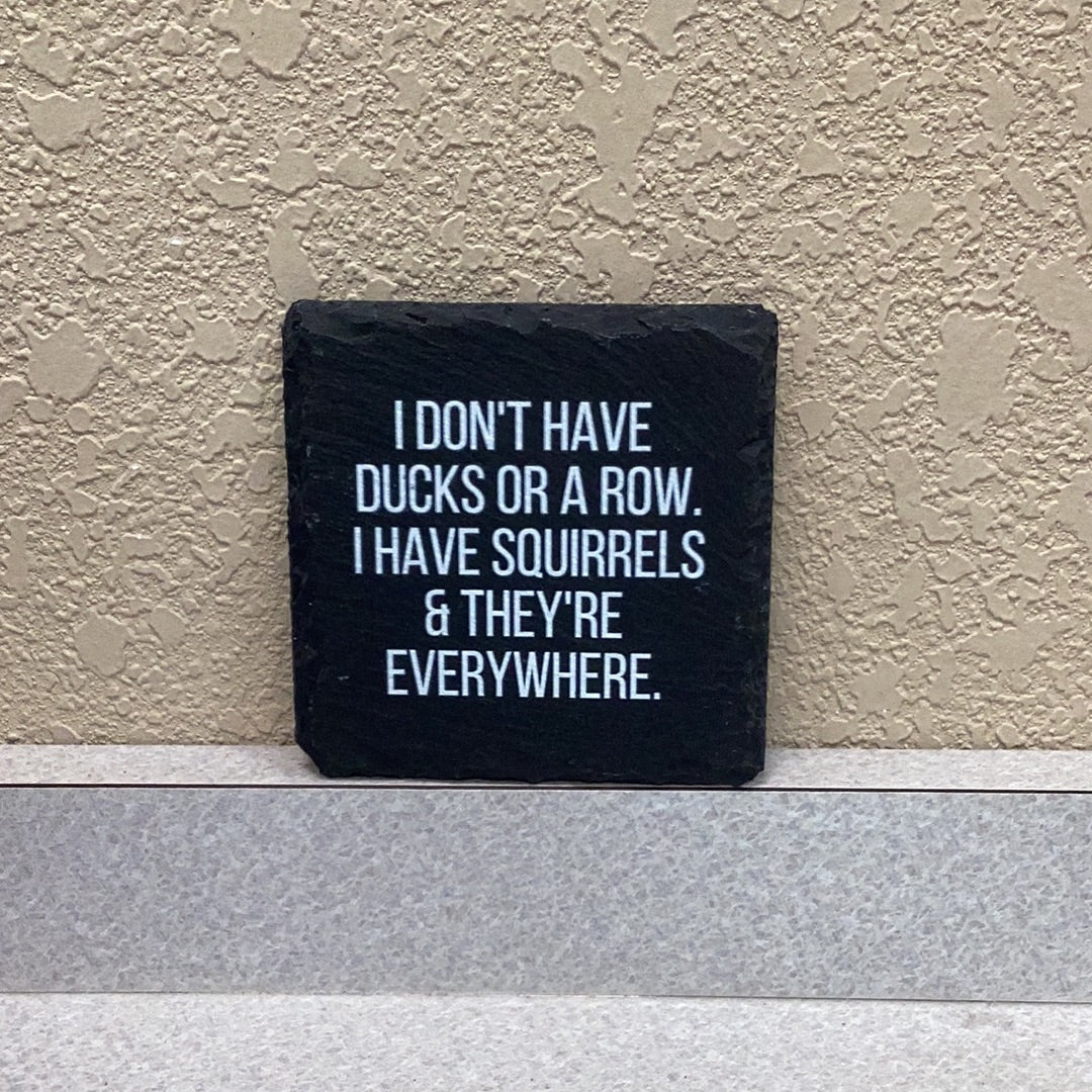 Funny quote coasters