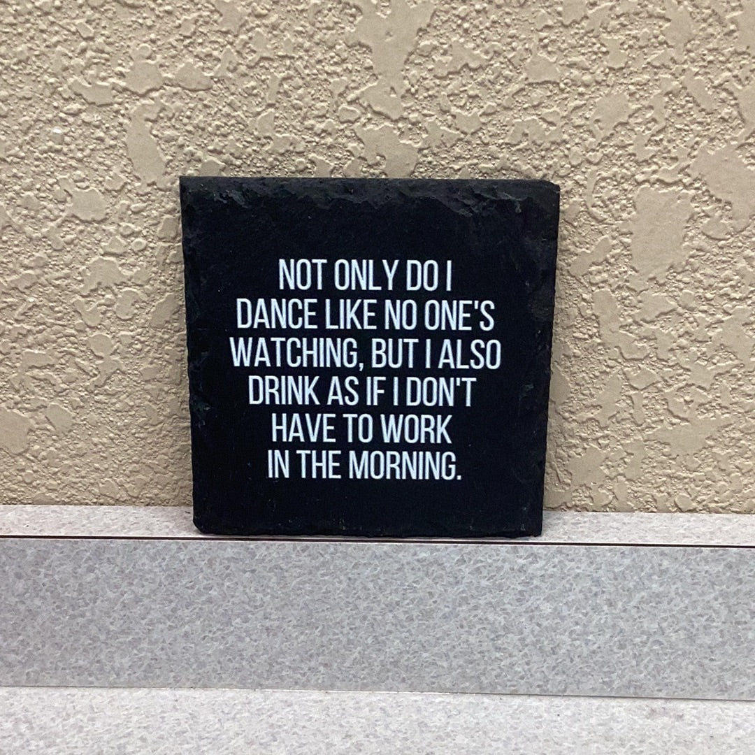 Funny quote coasters