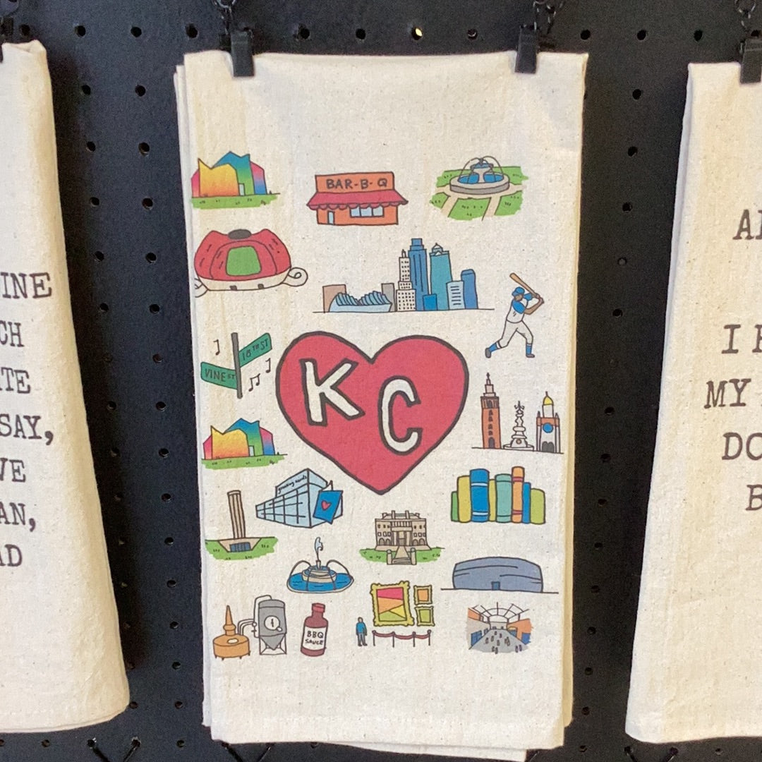 KC tea towel
