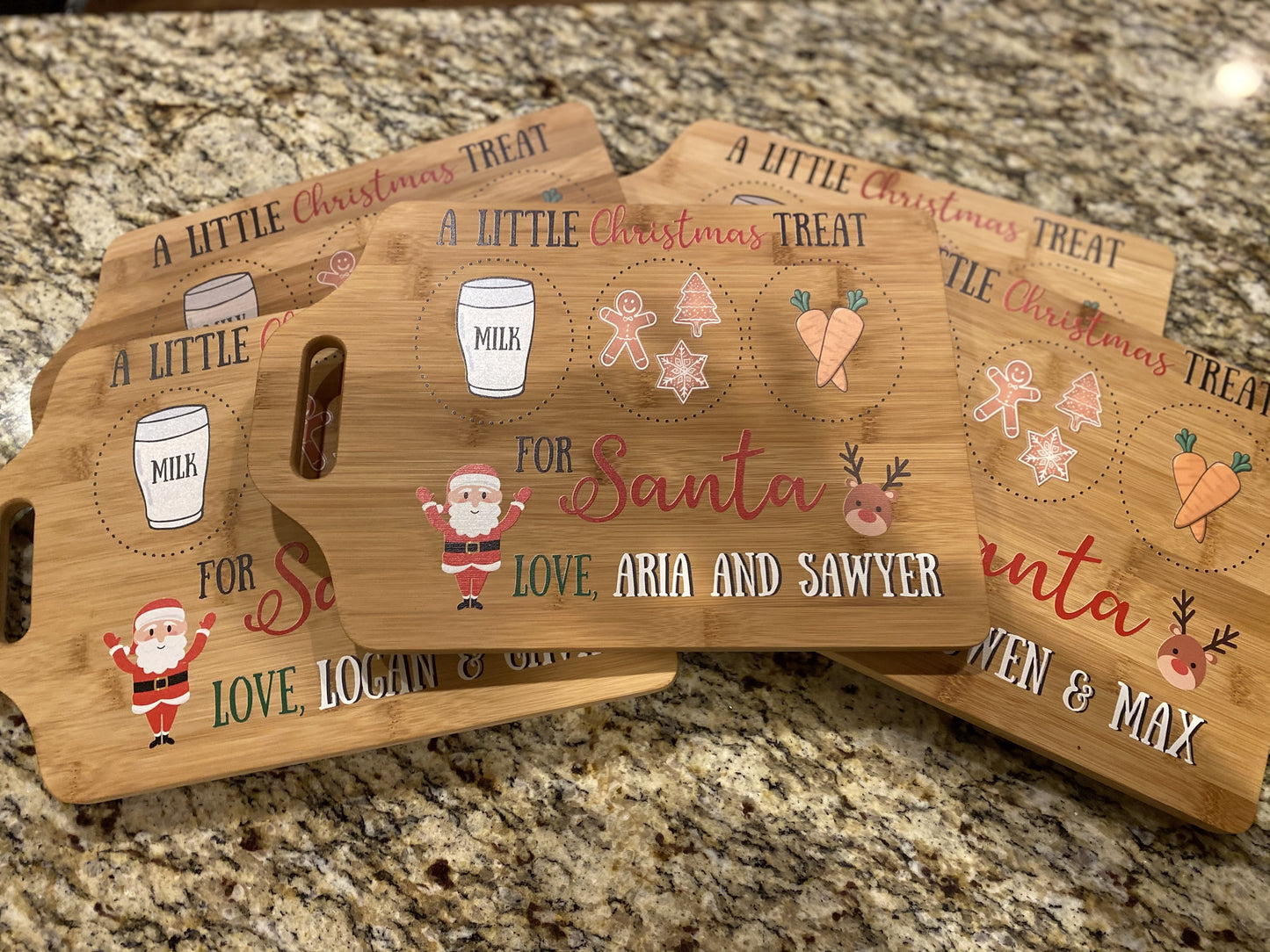 Santa Cookie Tray