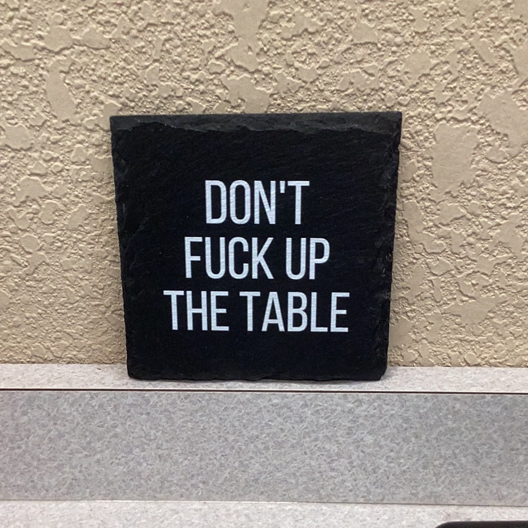 Funny quote coasters