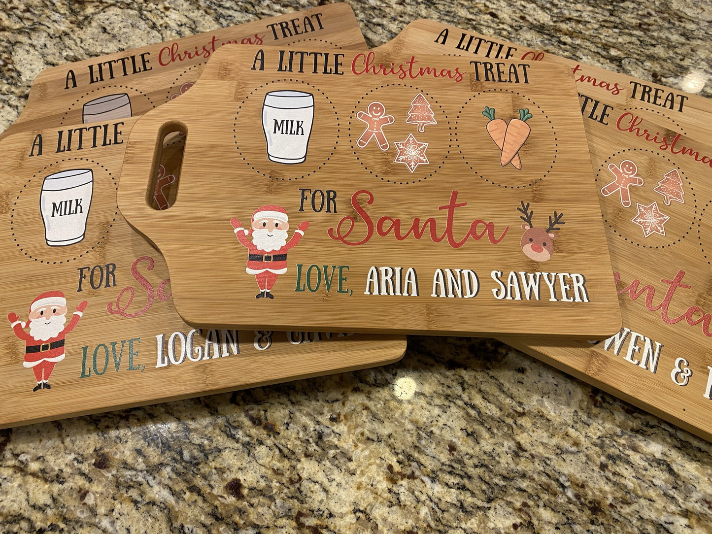 Santa Cookie Tray