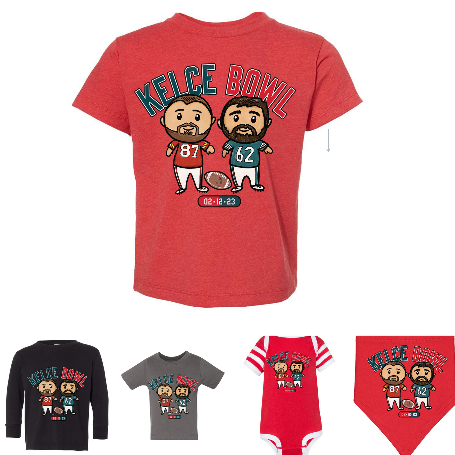 Kelce Bowl Cartoon